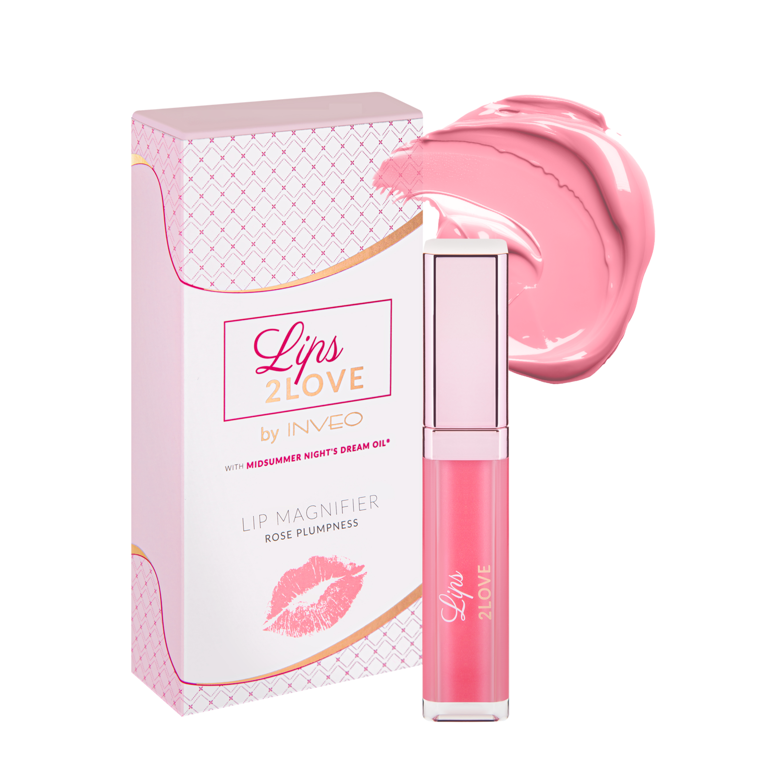 Naturalny balsam powiększający usta ROSE Lips2Love